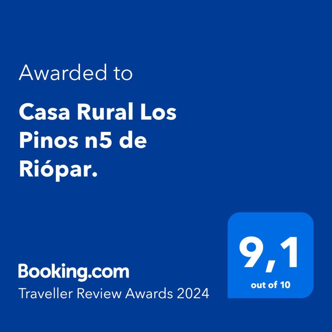 Casa Rural Los Pinos n5 de Riópar. Exterior foto